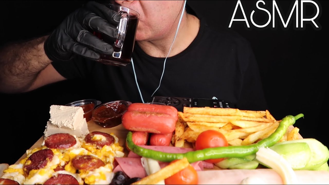 ASMR TÜRKÇE | Turkish breakfast 🍳  Arabalar birbirine girdi | Ortalık karıştı 😨