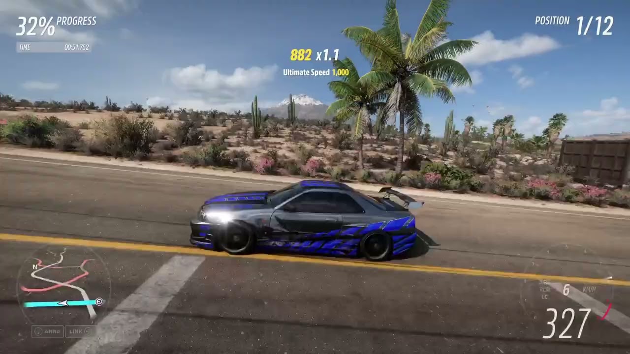 The Crew 2 Nissan skyline R34 gtr F&F EditionPro Settings (2002)