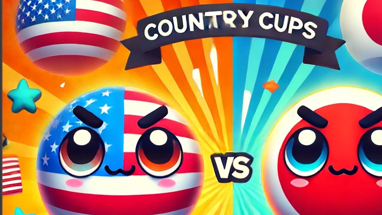 ⚾️ Country Balls Country Cups: US vs Japan🥤