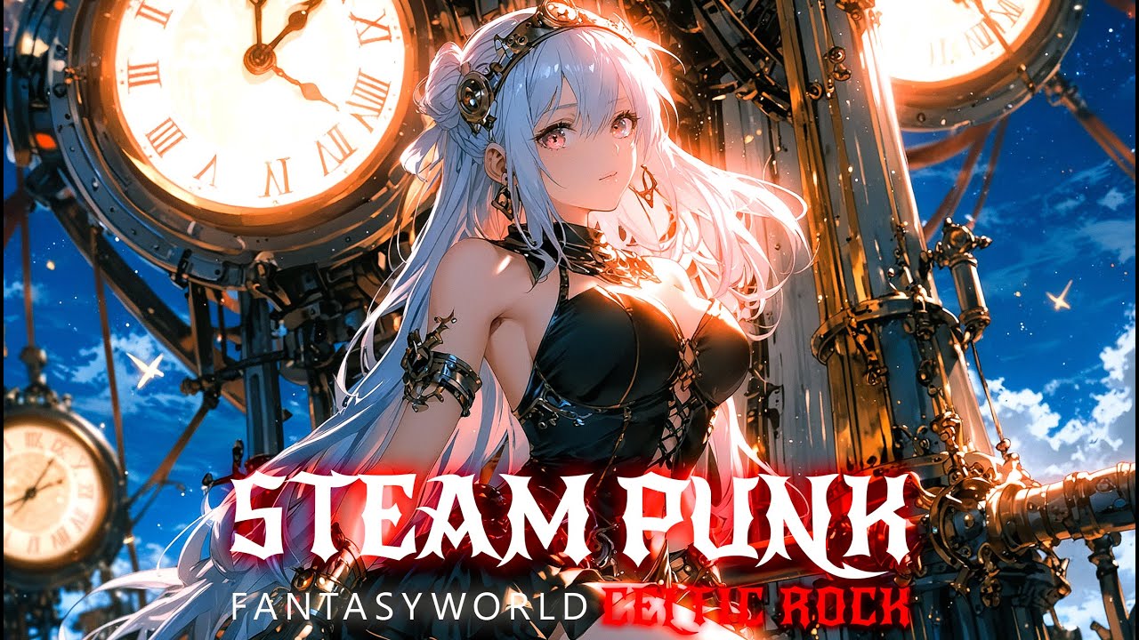 🔥 Steampunk Rock 🎸 Epic Fantasy Celtic Adventure Music  2 Hours Focus Music for Gaming & Workout