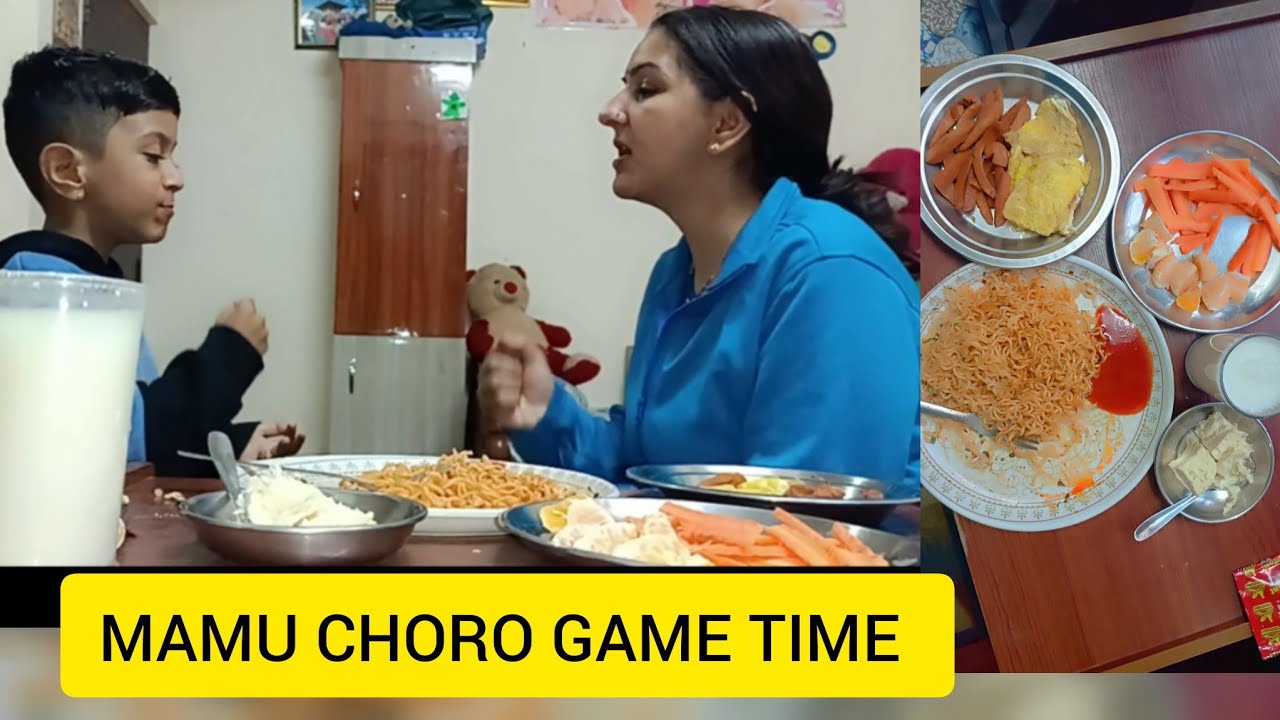 मामु छोराको गेम हेरेर कस्तो लाग्यो हजुर हरूलाई। #Funnytime #mamuchora#goviral #gameplay #supporting 
