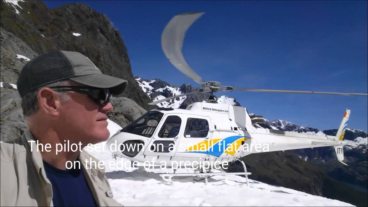 Milford Sound helicopter flight