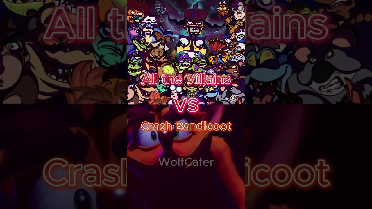 Crash Bandicoot Vs All the Villains [Crash B] 