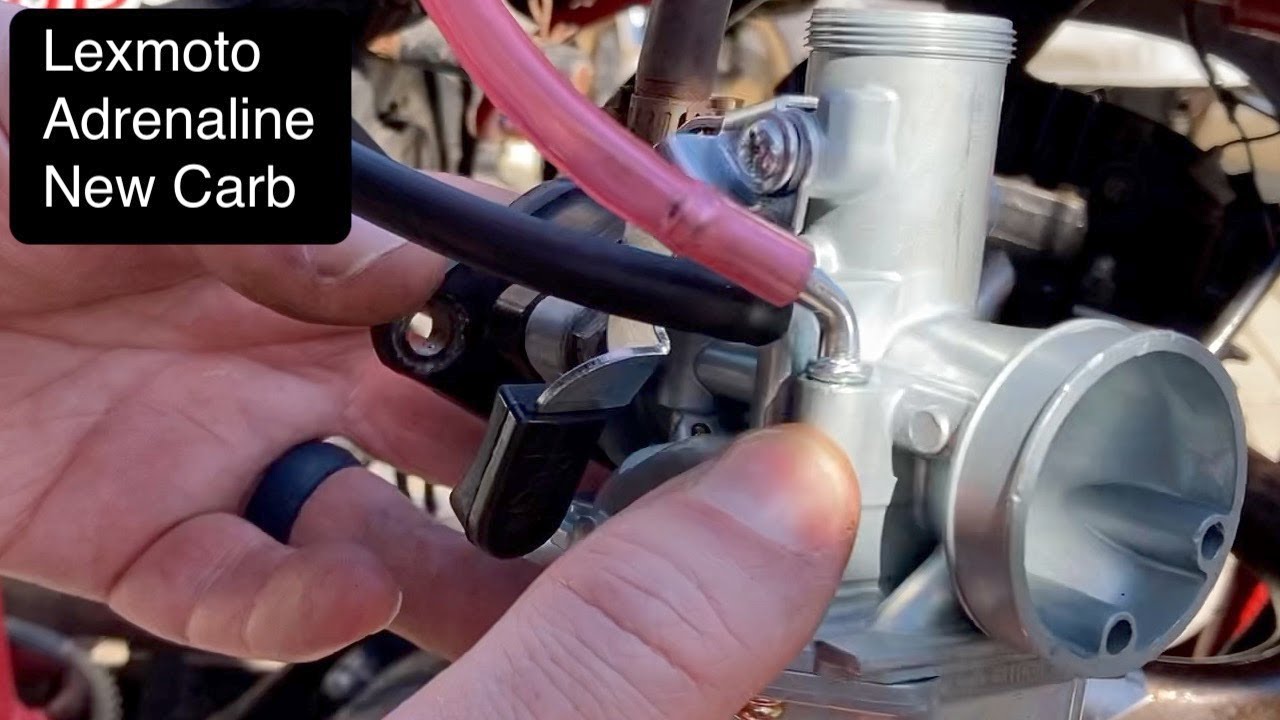 Lexmoto Adrenaline Project: Fitting the new carb