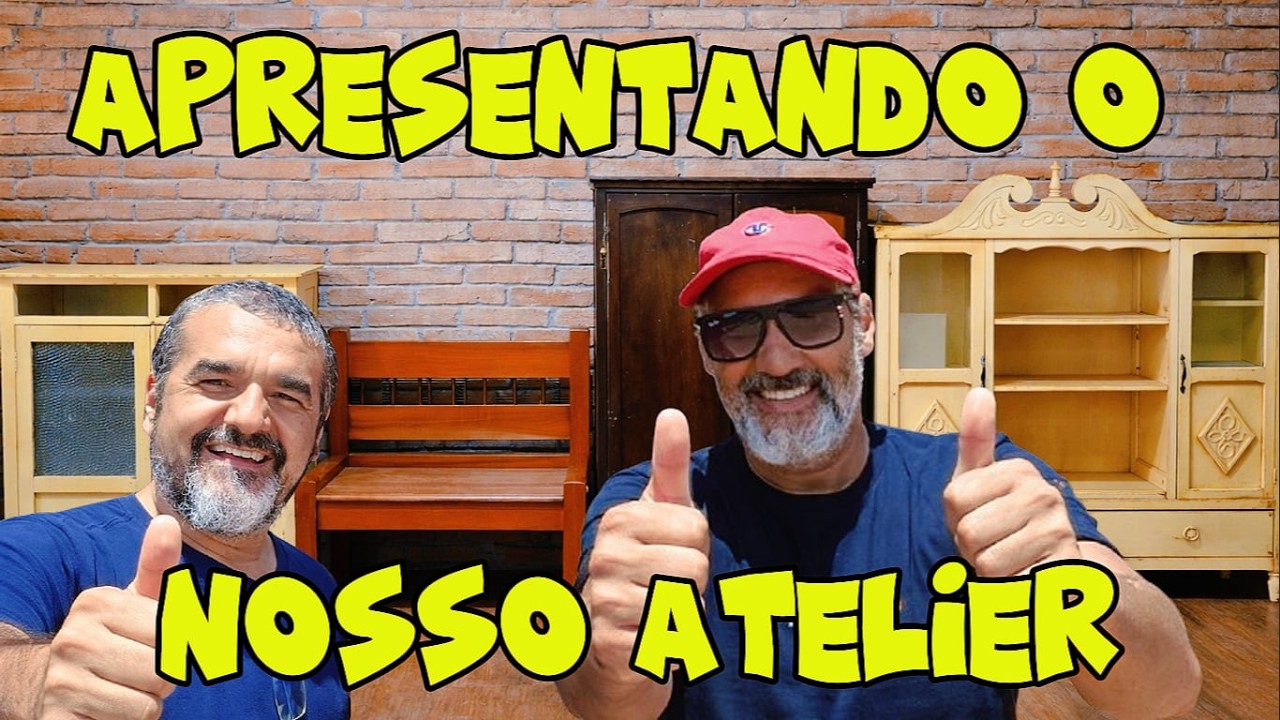 APRESSENTANDO NOSSO HOBBY - REFORMA DE MÓVEIS ANTIGOS
