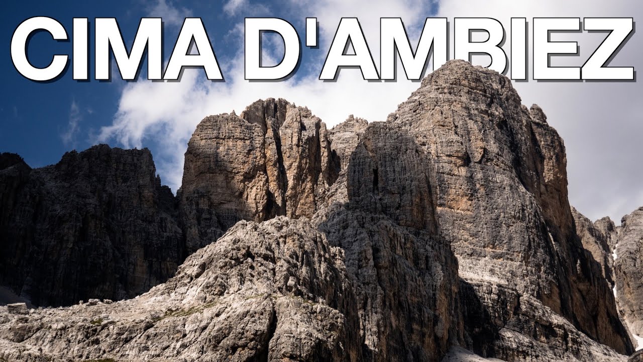 Via normale CIMA D'AMBIEZ • mt 3102 slm • Dolomiti di Brenta