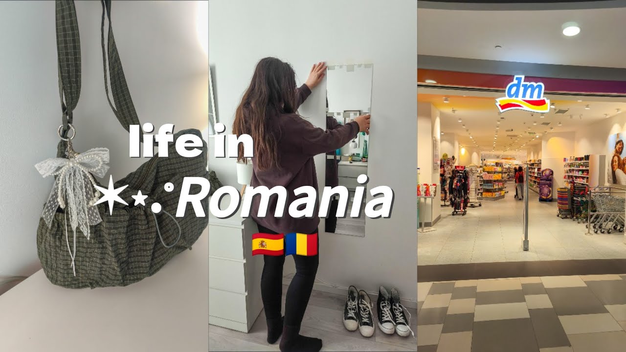 life in Romania 🌷 | A day in my life | decorating my new bags👜 | grocery shopping 🛒 | cooking 🦢｡⋆♡