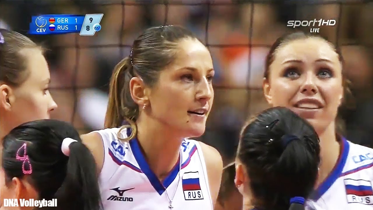 โคเชเลว่า รอบชิง แชมป์ยุโรป 2013 Tatiana Kosheleva vs Germany final cev championship 2013
