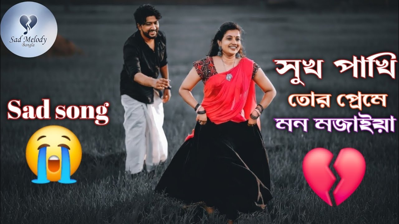 সুখ পাখি তোর প্রেমে মন মাজাইয়া 💔 | New Bangla Sad Song#BanglaSadSong#banglasadsong #hearttouchings