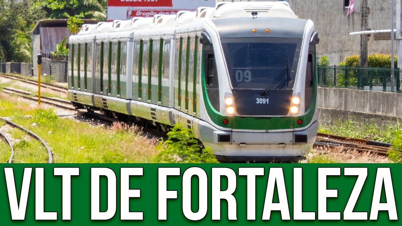 Veículo Leve Sobre Trilhos (VLT) de Fortaleza/Ceará