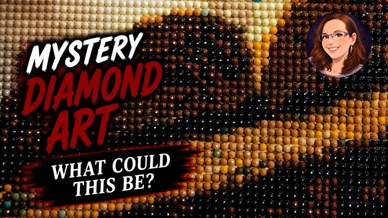 Mystery Diamond Painting PT1 of 3 | Wednesday wind-down