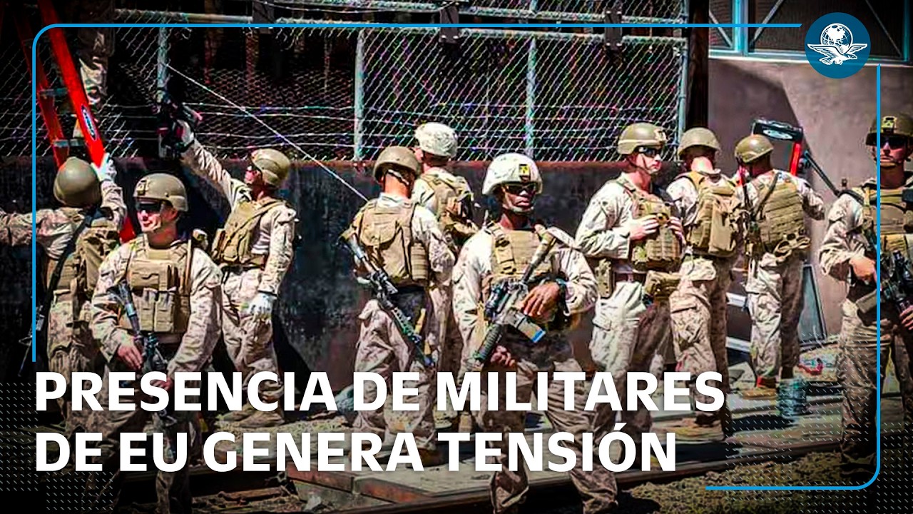 Denuncian presencia de militares de EU en territorio mexicano