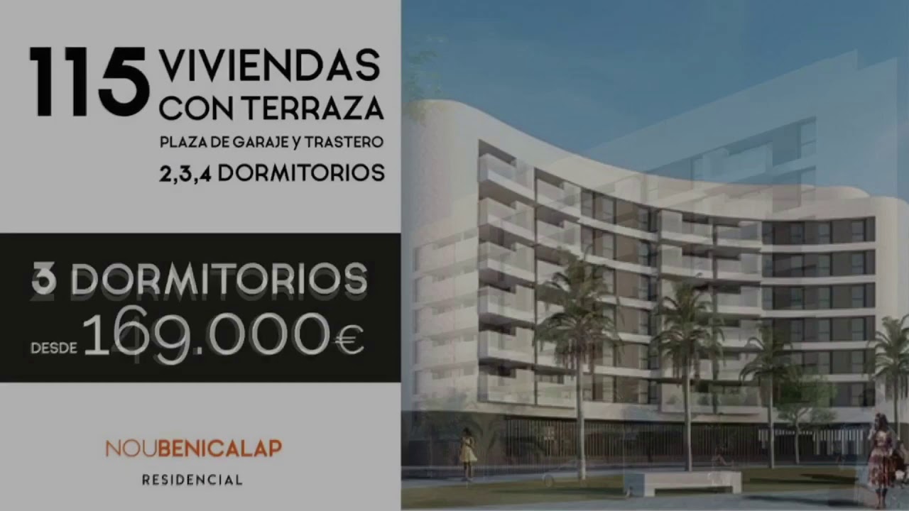 Nuevo Residencial en el barrio de Benicalap, Valencia.