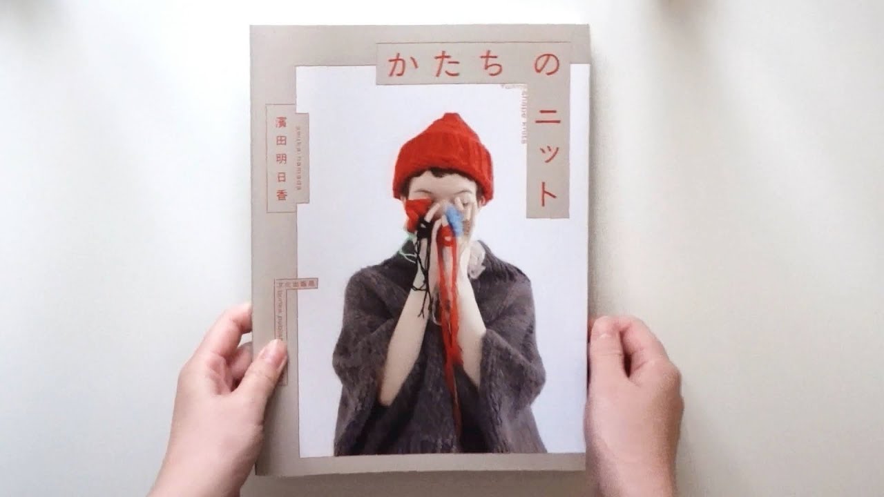 Funny shape knits by Asuka Hamada  [Japanese knitting book flip]