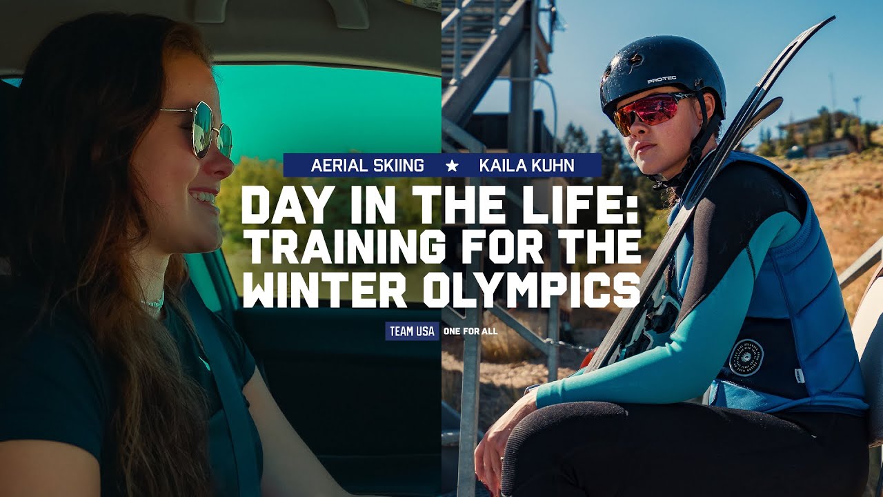 Summer Training for the Winter Olympics?! | Water Ramp Camp with Aerial Skier Kaila Kuhn