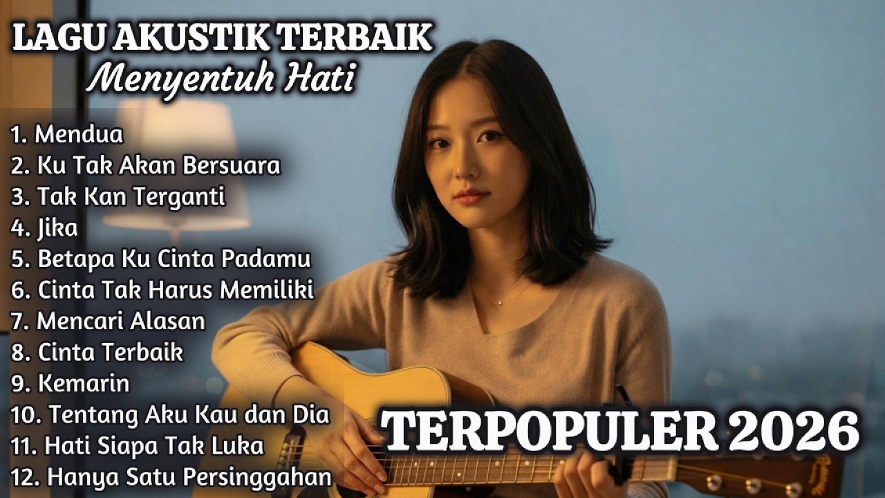 LAGU TERPOPULER 2026 – Cover Akustik | Musik Penenang Hati & Perasaan