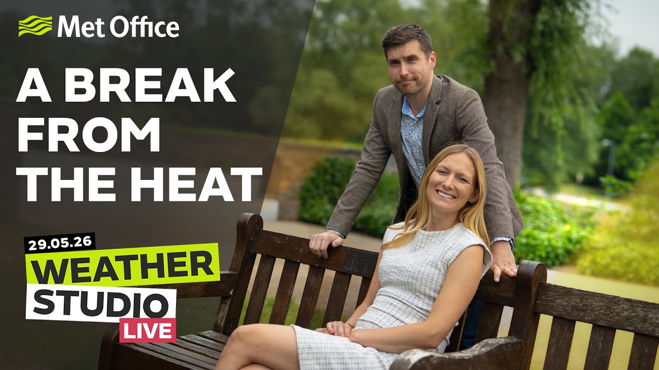 Начало ли это лета? &mdash; 29.05.2026 &mdash; Прогноз Weather Studio Live от Метеорологической службы (Met O...