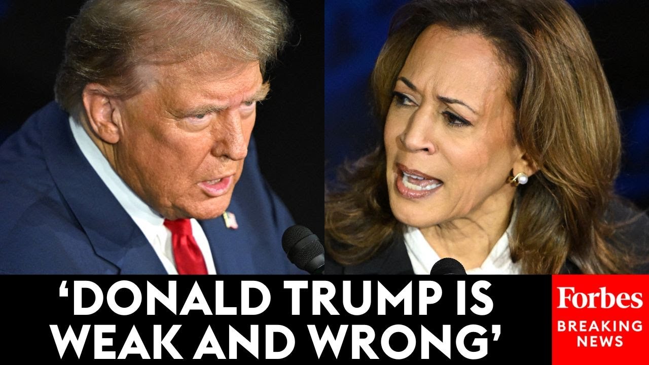 VIRAL MOMENT: Kamala Harris Goes On The Attack Against Donald Trump | Presidential Debate