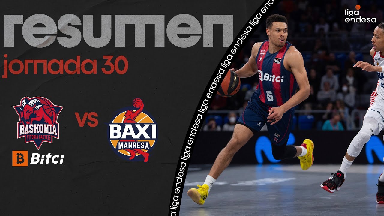 Bitci Baskonia - BAXI Manresa (107-85) RESUMEN | Liga Endesa 2021-22