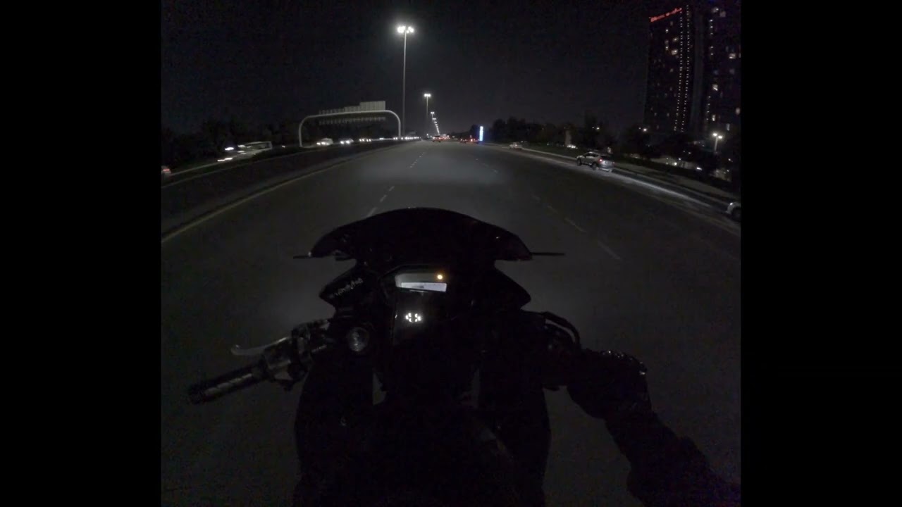 CBR500R Evening Work Commute (4K)