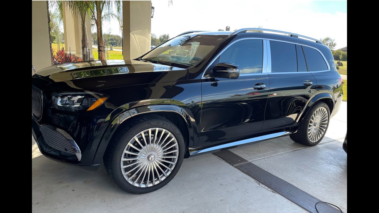 Silicone Roofing Coating overspray removal / The lowest prices / Mercedes-Maybach GLS 600 Suv