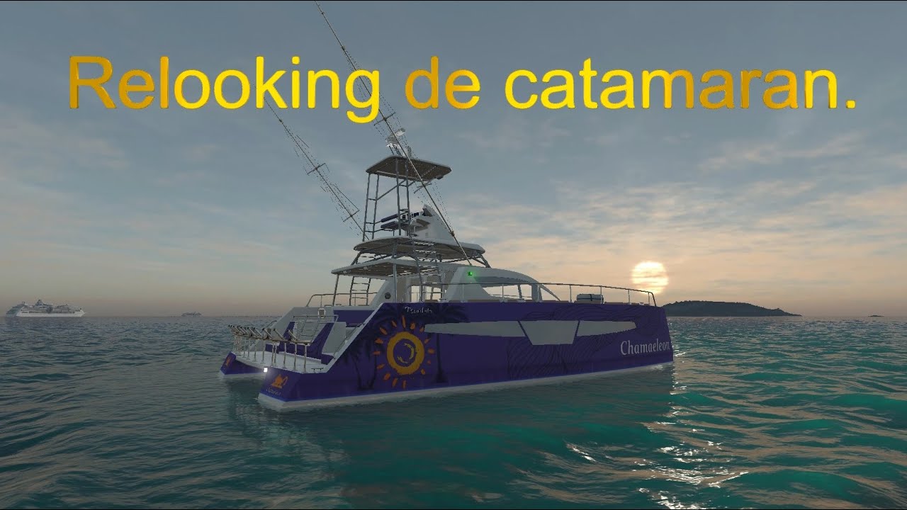 Fishing Planet Relooking de catamaran, Thon pour le boucher, Sacrifice de marlin, Requin boucher,