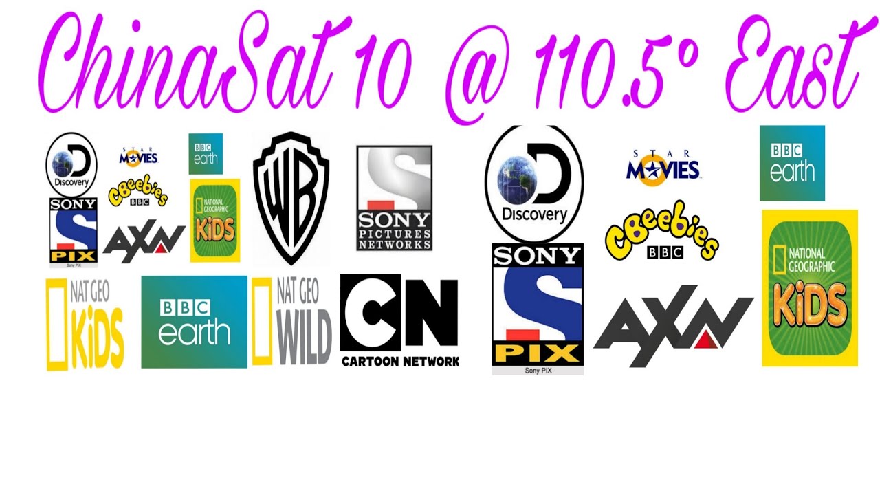 ChinaSat 10 @ 110.5&deg; East #90 cm dish 53 channel 23 fta