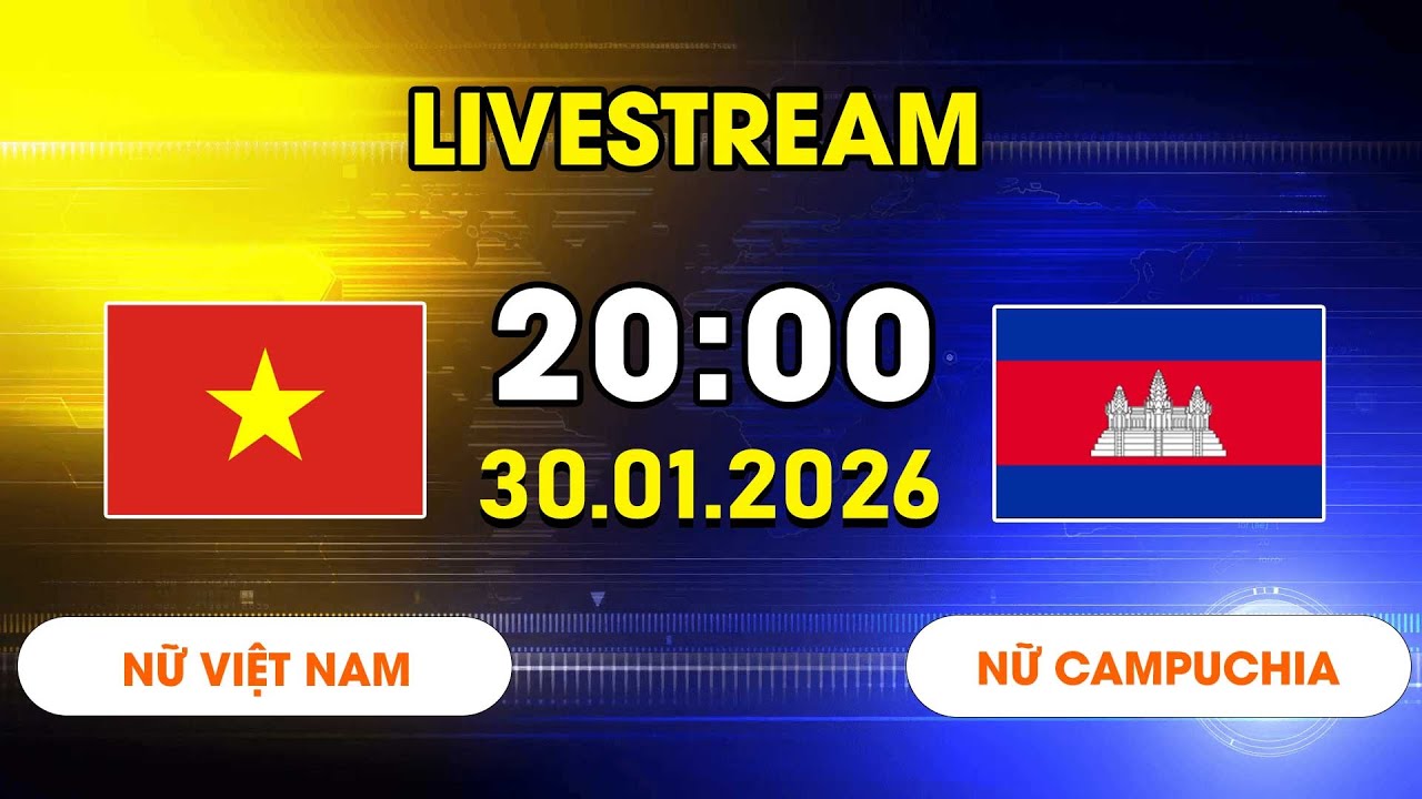 🔴 Nữ Việt Nam vs Nữ Campuchia | Cuộc chiến bản lĩnh và tốc độ bùng nổ