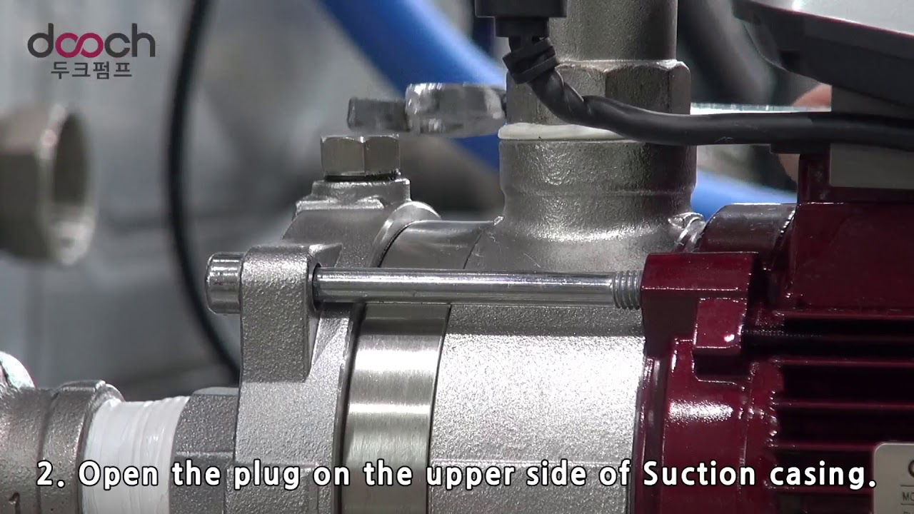 How to vent the air from Horizontal Multistage Pump