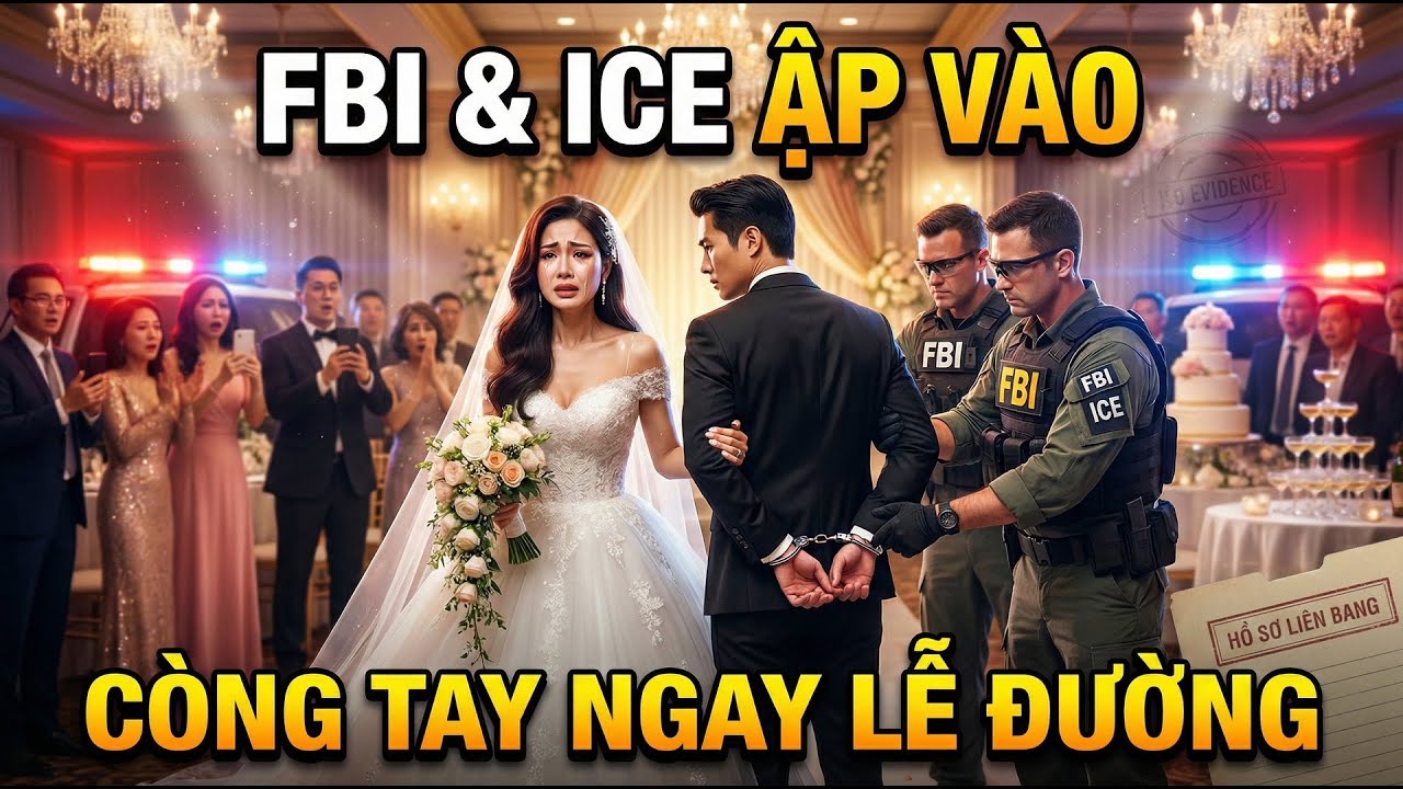 FBI & ICE ẬP VÀO ĐÁM CƯỚI Việt Ở Texas: Chú Rể Bị CÒNG Tay Ngay Lễ Đường | Hồ Sơ Liên Bang