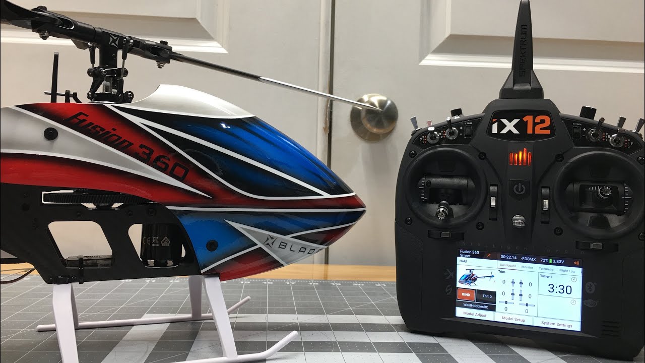 Blade Fusion 360 Smart Radio Setup
