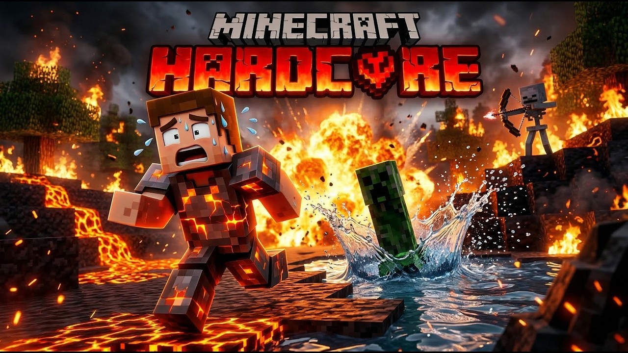 Minecraft Hardcore Live #shorts #minecraft #shortslive