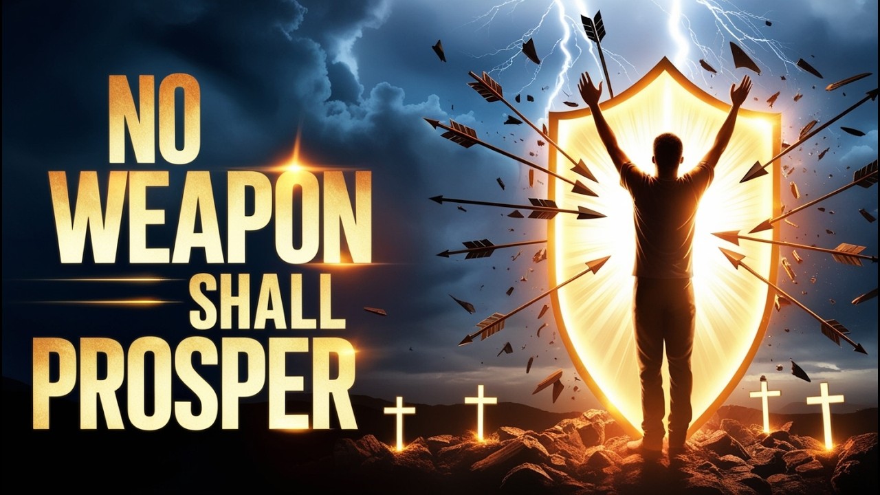 No Weapon Formed Against You Shall Prosper | Powerful Spiritual Warfare Prayer & Declaration