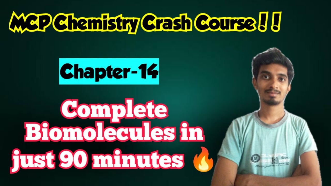MCP Chemistry Crash Course|Biomolecules in One Shot|Just 85 Minutes|TN Class12|Public Exam 2024!!