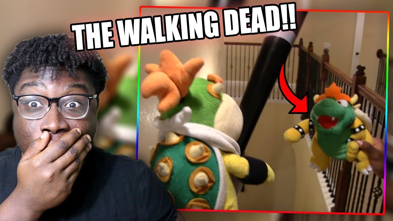 BOWSER JR. FIGHTS OFF THE ZOMBIE APOCALYPSE! | SML Short: Zombie Bowser Reaction!