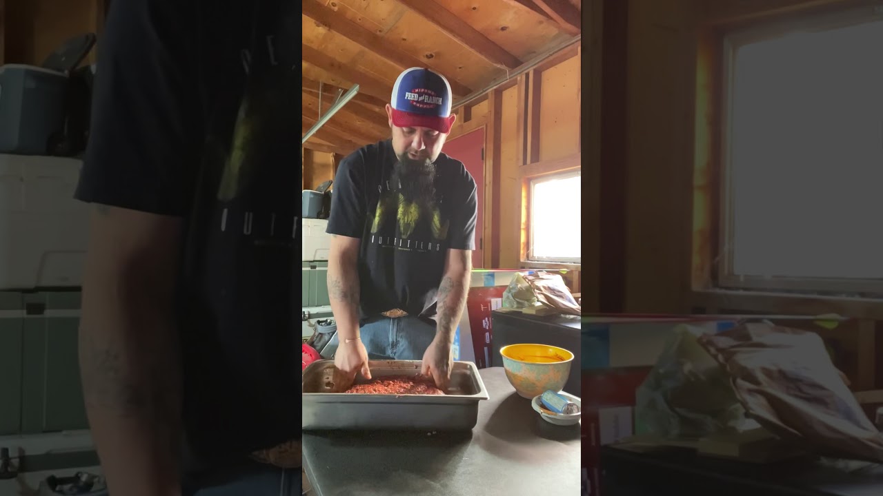 Making Snow Goose Hawaiian sausage (recipe included)