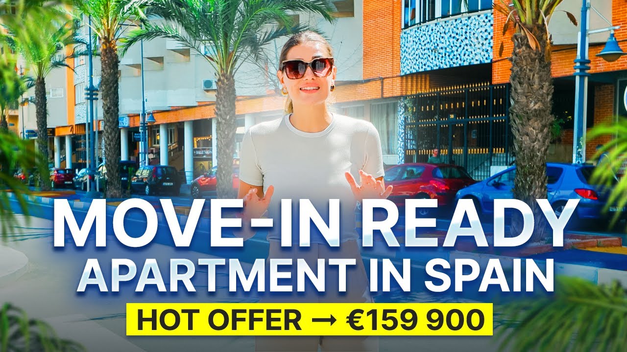 Apartment Near the Beach in Spain for €159,900📍Torrevieja, Playa del Cura Full Property Tour