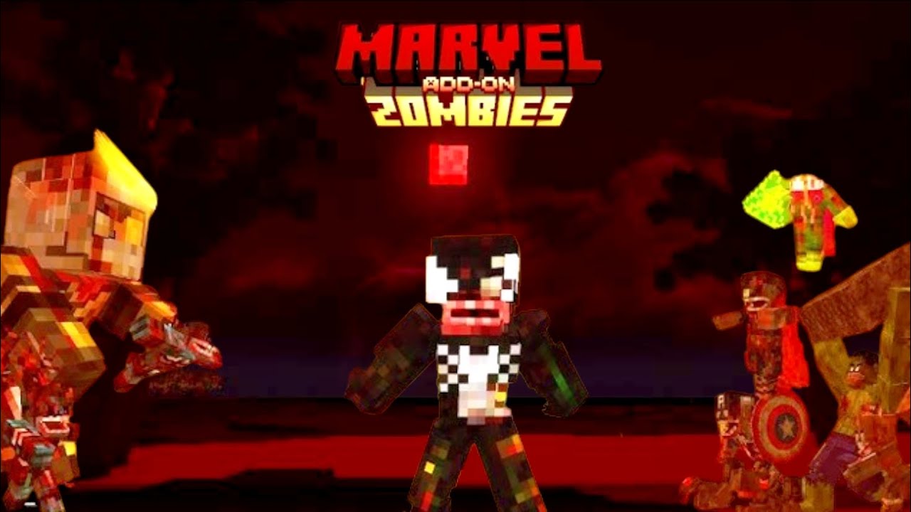 UPDATE!! Marvel Zombies Addon In Minecraft Pe | 1.21+ | [4k]
