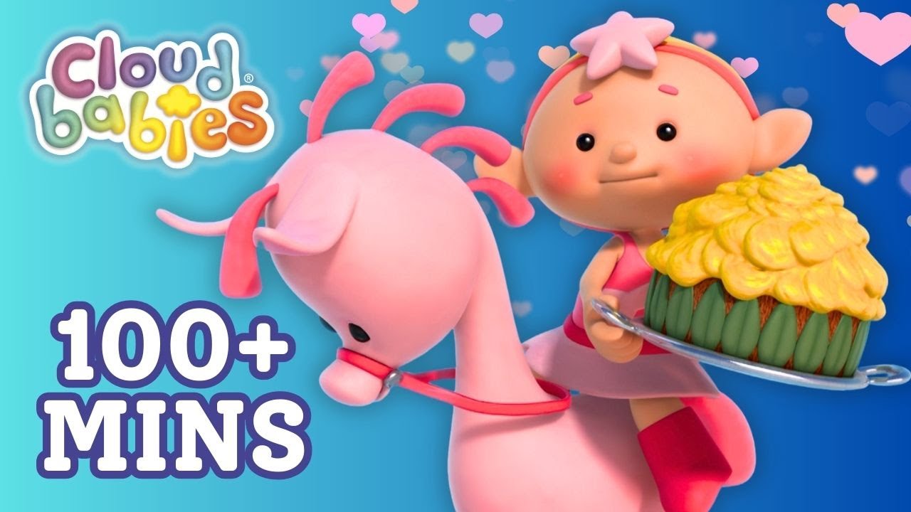 Baba Pink's CUTE Valentines Day Bedtime Stories 💗 Cloudbabies Compilation For Kindergarten Kids