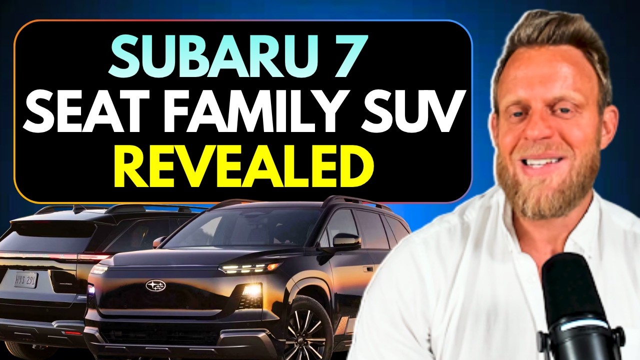Subaru Getaway &mdash; представлен 7-местный семейный электрический внедорожник с хорошим запасом хода.