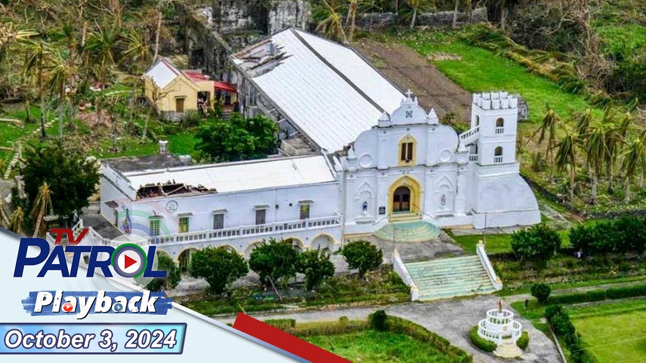 TV Patrol Playback | October 3, 2024