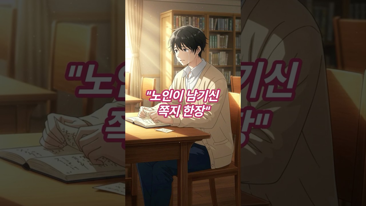 &ldquo;도서관 한 켠, 늘 같은 자리에 앉아 있던 노인&rdquo; #사연 #shrots
