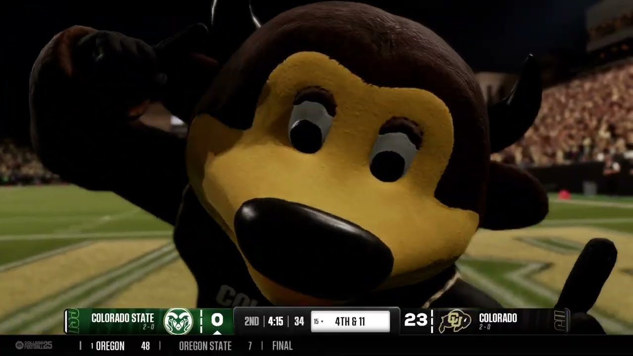 EA SPORTS™ College Football | Colorado Buffaloes vs Colorado State Rams | Rocky Mountain Showdown