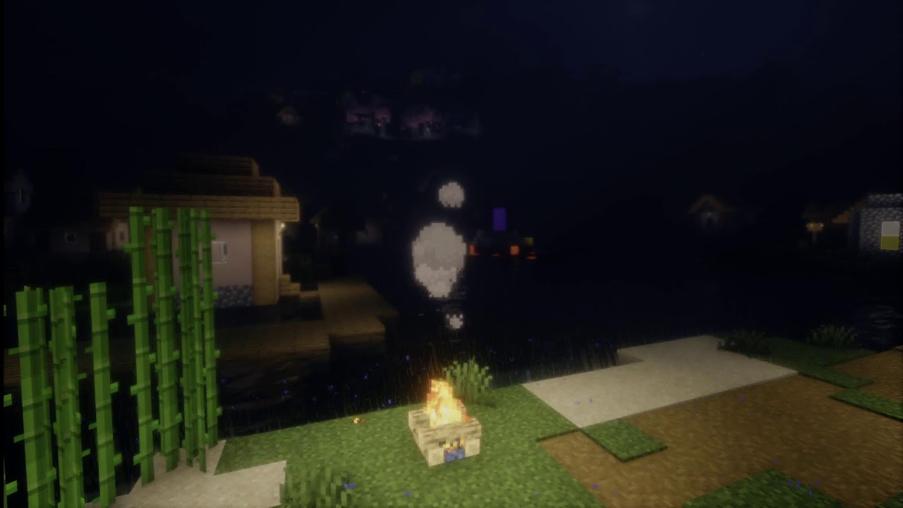 Lets have a great sleep with Minecraft and Rain
