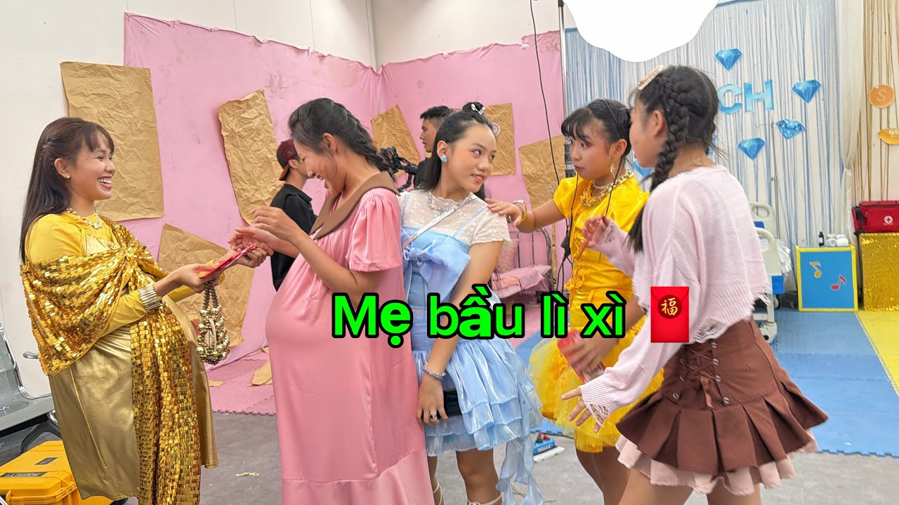 “3 Bé Gặp 3 Mẹ Bầu Và Những Khoảnh Khắc Hậu Trường Vui Nhất”#hautruongphim #bonamedia#cute 
