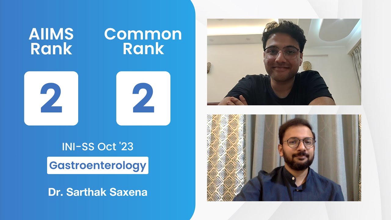 INI-SS Oct &rsquo;23 DM Gastroenterology, AML 2, CML 2, Dr. Sarthak Saxena in conversation with Dr. Tarun
