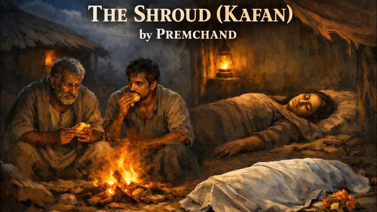The Shroud (Kafan) by Premchand | Full Story in Hindi | Characters, Themes & Summary #shroud #kafan 