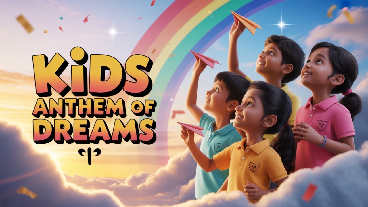 Dream Big, Fly High | English Kids Anthem | Class 3 School Performance |  2025 |  Song for Children