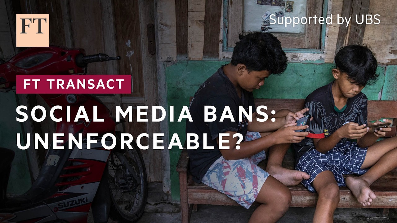 Can social media bans protect children online? | UBS | FT Transact