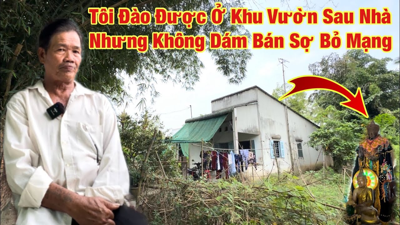 Hãi hùng phát hiện người đàn ông đào được tượng Phật Đồng Đen có giá hàng triệu USD, nghe mà Ớn Óc